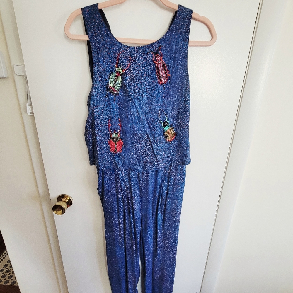 Conditions apply critter jumpsuit bug beaded small